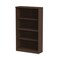 Alera 31.75 in. x 14 in. x 54.88 in. Valencia Series 4-Shelf Bookcase - Espresso